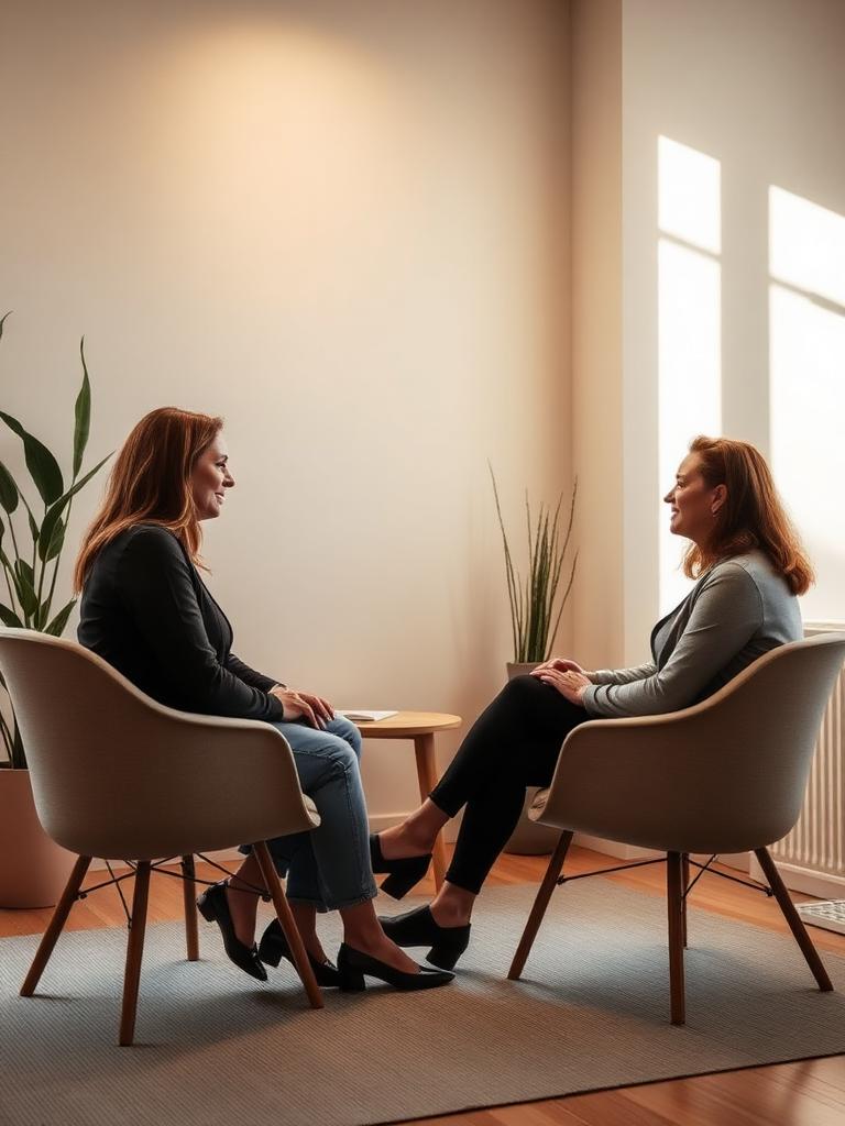 Private clinic consultation room